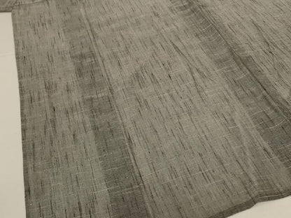 平和屋着物＊夏物　男性　紗紬　霞文　正絹　逸品　AABL2784jd