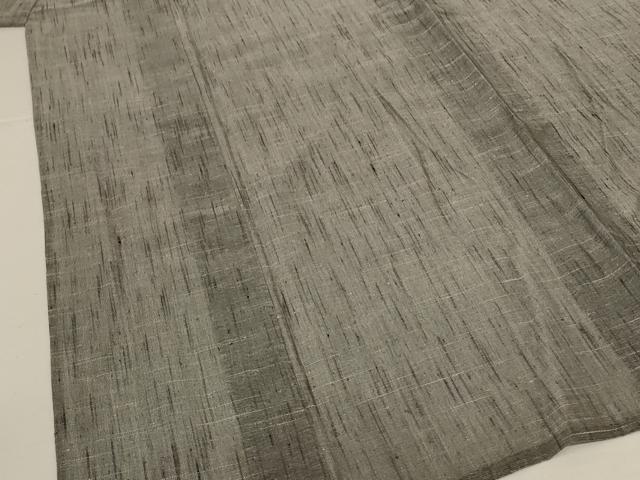 平和屋着物＊夏物　男性　紗紬　霞文　正絹　逸品　AABL2784jd