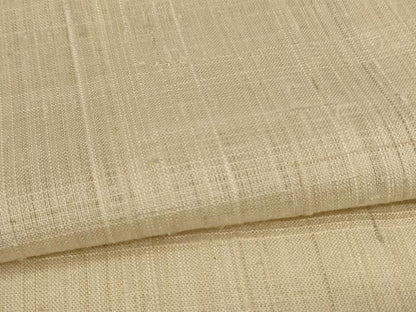 平和屋着物＊夏物　生紬　紗　鳥の子色　正絹　逸品　AABL2800jd