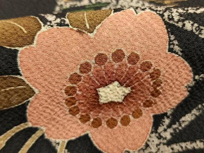 平和屋着物●豪華振袖　舞桜文　金彩　正絹　逸品　AABL2804fy