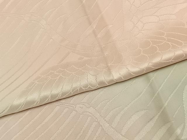 平和屋着物●振袖用長襦袢　無双仕立て　飛鳥地紋　暈し染め　正絹　逸品　AABL2817fy