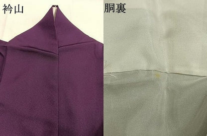 平和屋着物●金彩友禅　卓越技能者・名工・和田光正　振袖　糸車花文　暈し染め　金銀彩　正絹　逸品　AABL2837fy