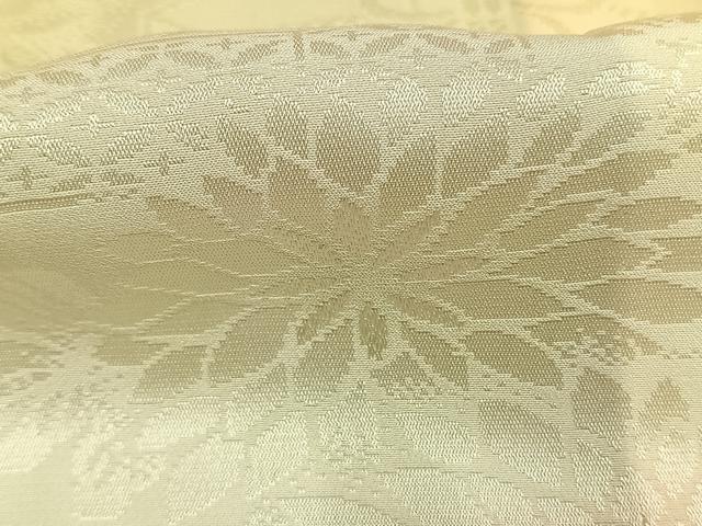 平和屋着物●振袖用長襦袢　無双仕立て　貝桶花地紋　暈し染め　正絹　逸品　AABL2842fy