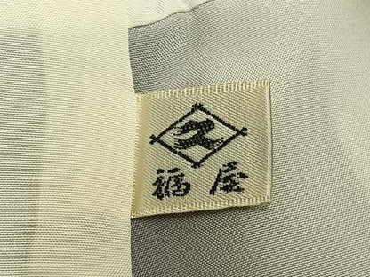 平和屋着物●上質な小紋　作家物　網目文　正絹　逸品　AABL2845fy