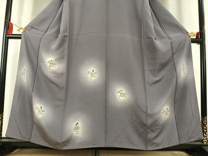 平和屋着物●訪問着　人物文　蛍暈し　金彩　正絹　逸品　AABL2864fy