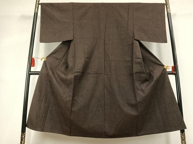 平和屋着物●男性　紬　霞文　正絹　逸品　AABL2885fy