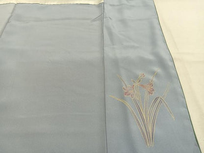 平和屋着物●江戸小紋　鮫小紋柄　正絹　逸品　AABL2900fy