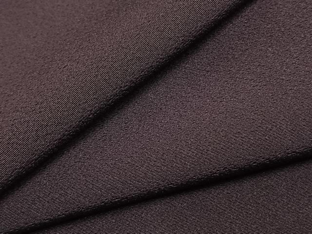 平和屋着物●上質な色無地　似せ紫色　正絹　逸品　AABL2901fy