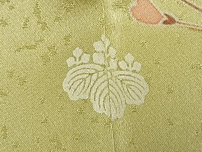 平和屋着物●訪問着　松　立波花文　暈し染め　金彩　正絹　逸品　AABL2915fy