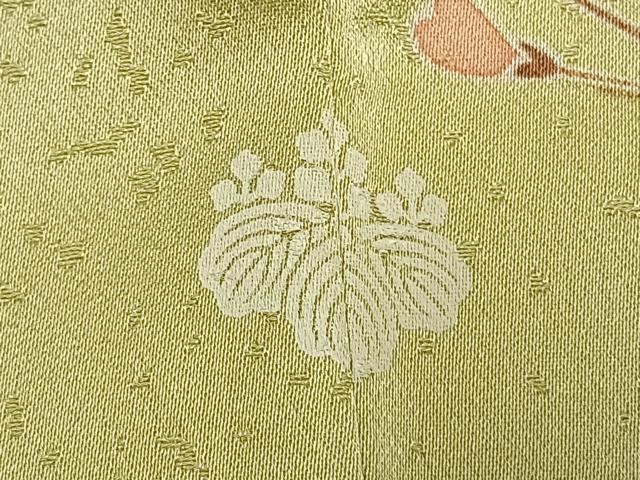 平和屋着物●訪問着　松　立波花文　暈し染め　金彩　正絹　逸品　AABL2915fy
