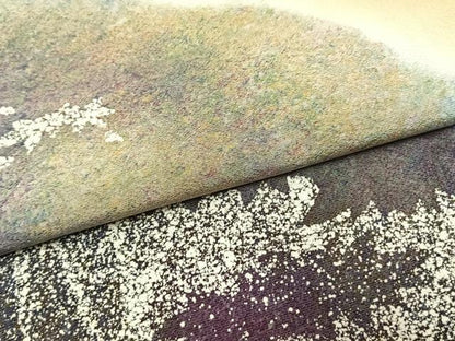 平和屋着物●訪問着　作家物　風景文　暈し染め　正絹　逸品　AABL2916fy