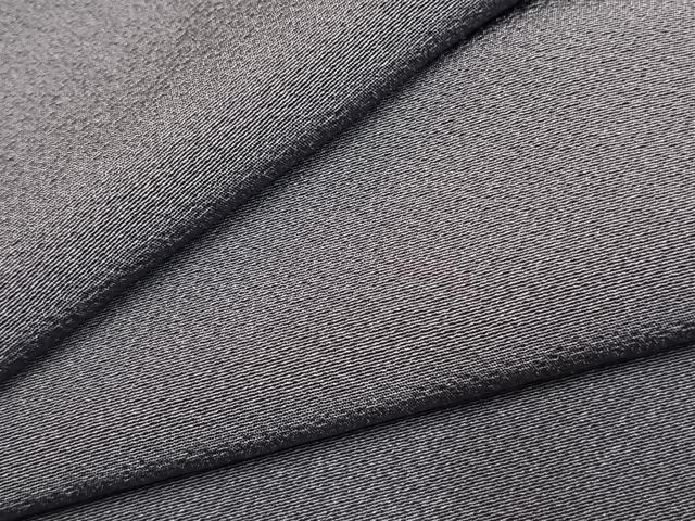 平和屋着物●上質な色無地　鳩羽色　正絹　逸品　AABL2924fy