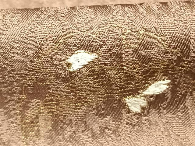 平和屋着物●湯谷文雄　訪問着　雪輪花文　暈し染め　金糸　金彩　正絹　逸品　AABL2936fy