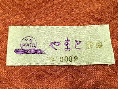 平和屋着物●訪問着　駒刺繍　雲取り花文　黒地　金銀彩　やまと誂製　正絹　逸品　AABL2945fy