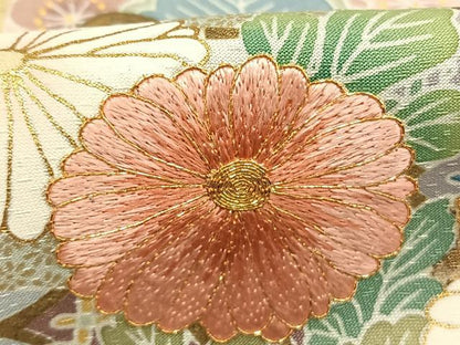平和屋着物●豪華色留袖　作家物　駒刺繍　草花文　暈し染め　金彩　正絹　逸品　未使用　AABL2963fy