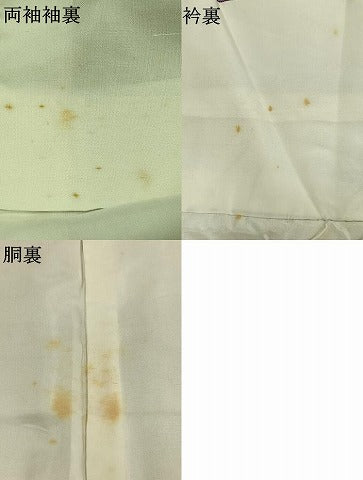 平和屋着物●樋口実　江戸小紋　角通し　正絹　逸品　AABL2965fy
