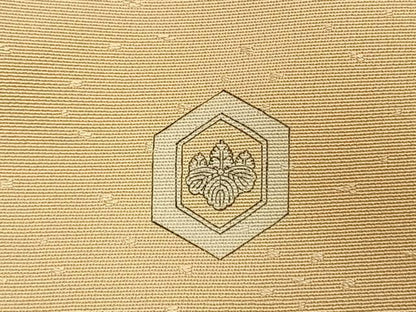 平和屋着物●豪華色留袖　駒刺繍　草花文　金彩　正絹　逸品　AABL2982fy