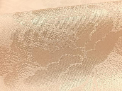 平和屋着物●振袖用長襦袢　無双仕立て　草花地紋　暈し染め　正絹　逸品　AABL2989fy