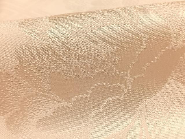 平和屋着物●振袖用長襦袢　無双仕立て　草花地紋　暈し染め　正絹　逸品　AABL2989fy