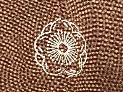 平和屋着物●訪問着　江戸小紋　鮫小紋柄　暈し染め　正絹　逸品　AABL2994fy