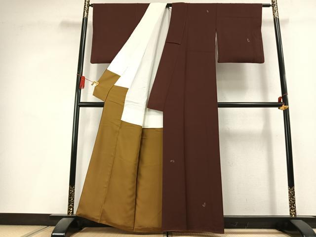 平和屋着物●世界的人形師　辻村寿三郎　ジュサブロー　訪問着　舞桜文　正絹　逸品　AABL3031fy