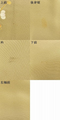 平和屋着物●本加賀友禅作家　押田正義　訪問着　枝花文　ロング丈　正絹　逸品　AABL3040fy