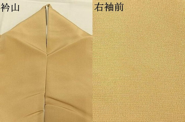 平和屋着物●豪華色留袖　地紙花鳥文　暈し染め　金銀彩　正絹　逸品　AABL3048fy