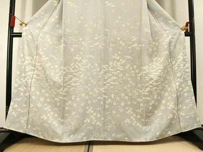 平和屋着物●訪問着　松竹梅　飛鳥文　正絹　逸品　AABL3051fy
