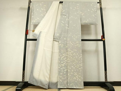 平和屋着物●訪問着　松竹梅　飛鳥文　正絹　逸品　AABL3051fy