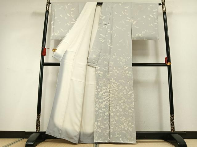 平和屋着物●訪問着　松竹梅　飛鳥文　正絹　逸品　AABL3051fy