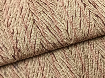 平和屋着物●上質な紬　杢目絞り　正絹　逸品　未使用　AABL3061fy