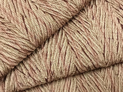 平和屋着物●上質な紬　杢目絞り　正絹　逸品　未使用　AABL3061fy