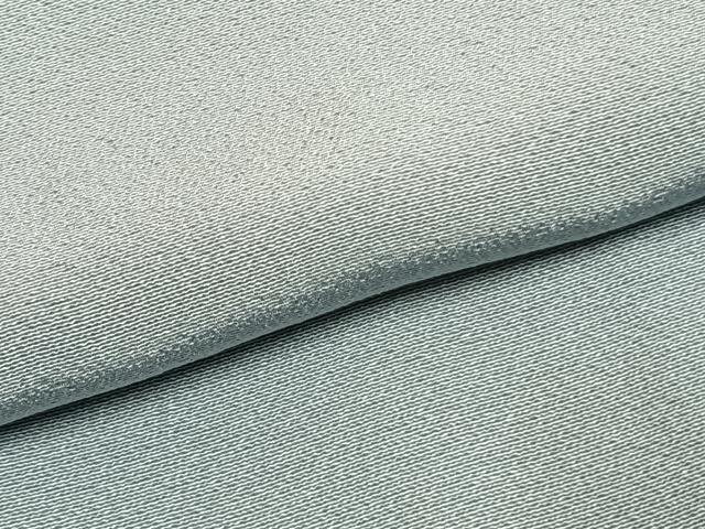 平和屋着物●上質な色無地　秘色色　正絹　逸品　AABL3063fy