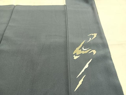 平和屋着物●訪問着　流水文　暈し染め　正絹　逸品　AABL3069fy