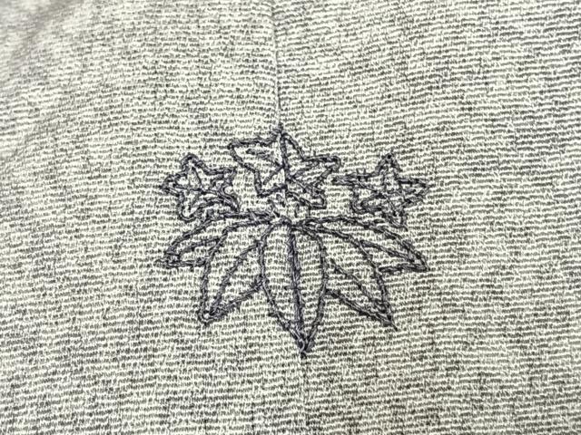 平和屋着物●訪問着　刺繍　枝花文　たたき染め　金彩　正絹　逸品　AABL3070fy