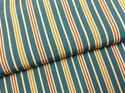 平和屋着物●上質な小紋　縞　正絹　逸品　AABL3093fy