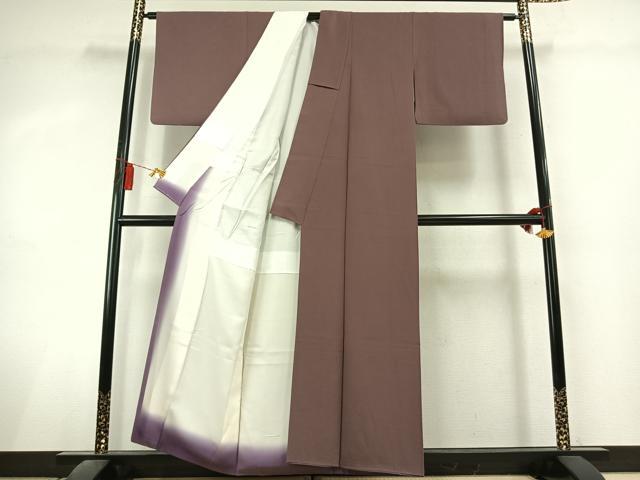 平和屋着物●江戸小紋　鮫小紋柄　正絹　逸品　AABL3095fy