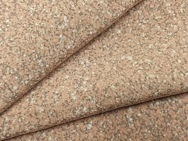平和屋着物●上質な小紋　霞文　正絹　逸品　AABL3102fy