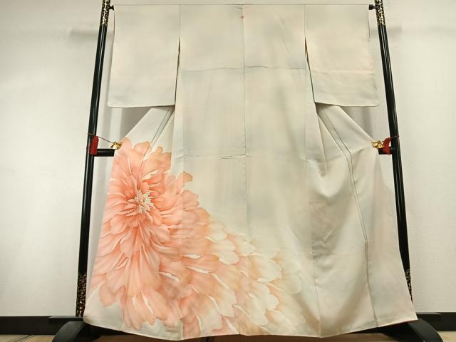 平和屋着物●豪華色留袖　舞花文　暈し染め　金彩　正絹　逸品　AABL3110fy