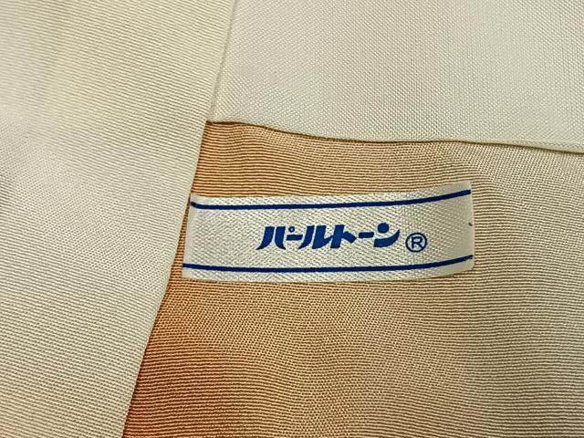 平和屋着物●上質な小紋　中国三大刺繍　スワトウ刺繍　汕頭刺繍　総刺繍　熨斗花文　正絹　逸品　未使用　AABL3119fy