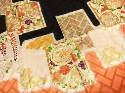 平和屋着物●豪華振袖　駒刺繍　色紙重ね花文　暈し染め　金彩　正絹　逸品　AABL3125fy