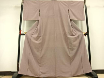 平和屋着物●江戸小紋　角通し　正絹　逸品　AABL3132fy