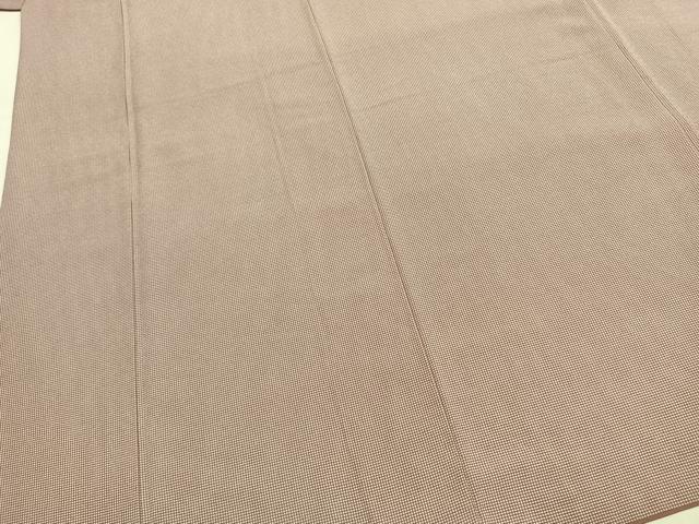 平和屋着物●江戸小紋　角通し　正絹　逸品　AABL3132fy