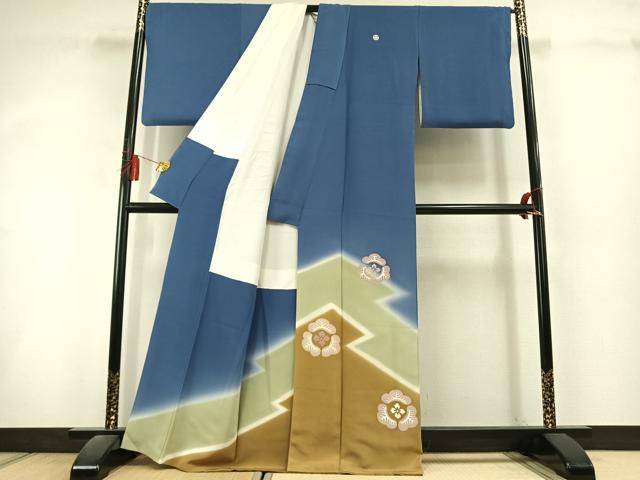 平和屋着物●豪華色留袖　吉祥花文　暈し染め　正絹　逸品　AABL3135fy