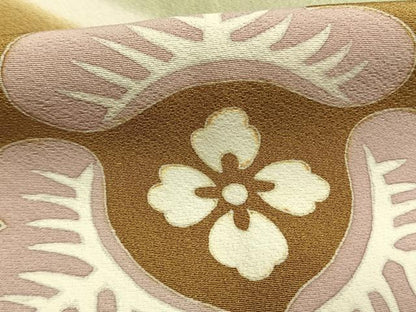 平和屋着物●豪華色留袖　吉祥花文　暈し染め　正絹　逸品　AABL3135fy