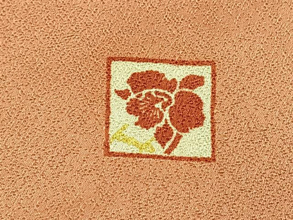 平和屋着物●女優・後藤久美子ブランド　振袖　駒刺繍　花蝶文　暈し染め　金銀彩　正絹　逸品　AABL3144fy
