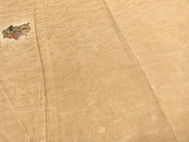 平和屋着物●色留訪問着　人物文　暈し染め　金銀彩　正絹　逸品　AABL3145fy