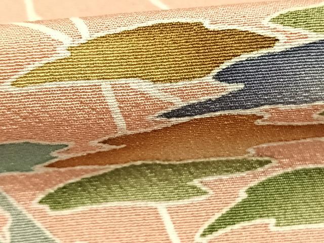 平和屋着物●訪問着　友禅　枝松文　暈し染め　正絹　逸品　AABL3158fy