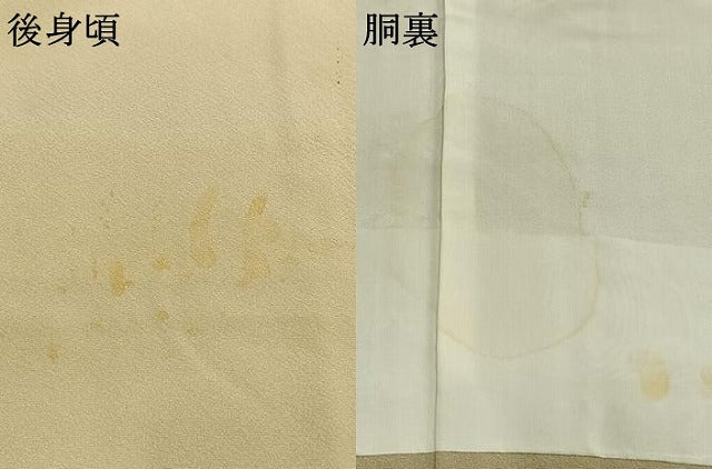 平和屋着物●訪問着　中国三大刺繍　スワトウ刺繍　汕頭刺繍　総刺繍　花鳥文　正絹　逸品　AABL3189fy
