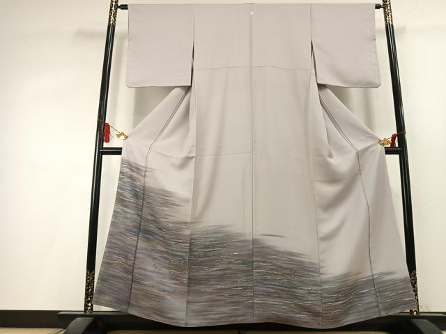 平和屋着物●豪華色留袖　霞文　暈し染め　正絹　逸品　AABL3192fy